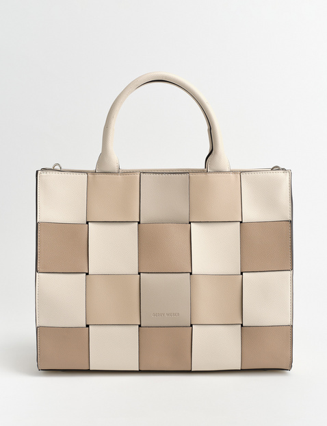 Handtasche mit verstärktem Unterboden