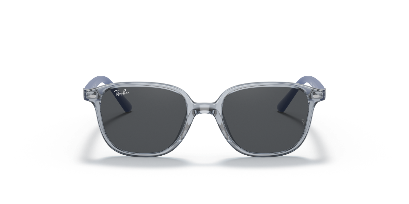 LEONARD KIDS - Albastru lucios, gri transparent