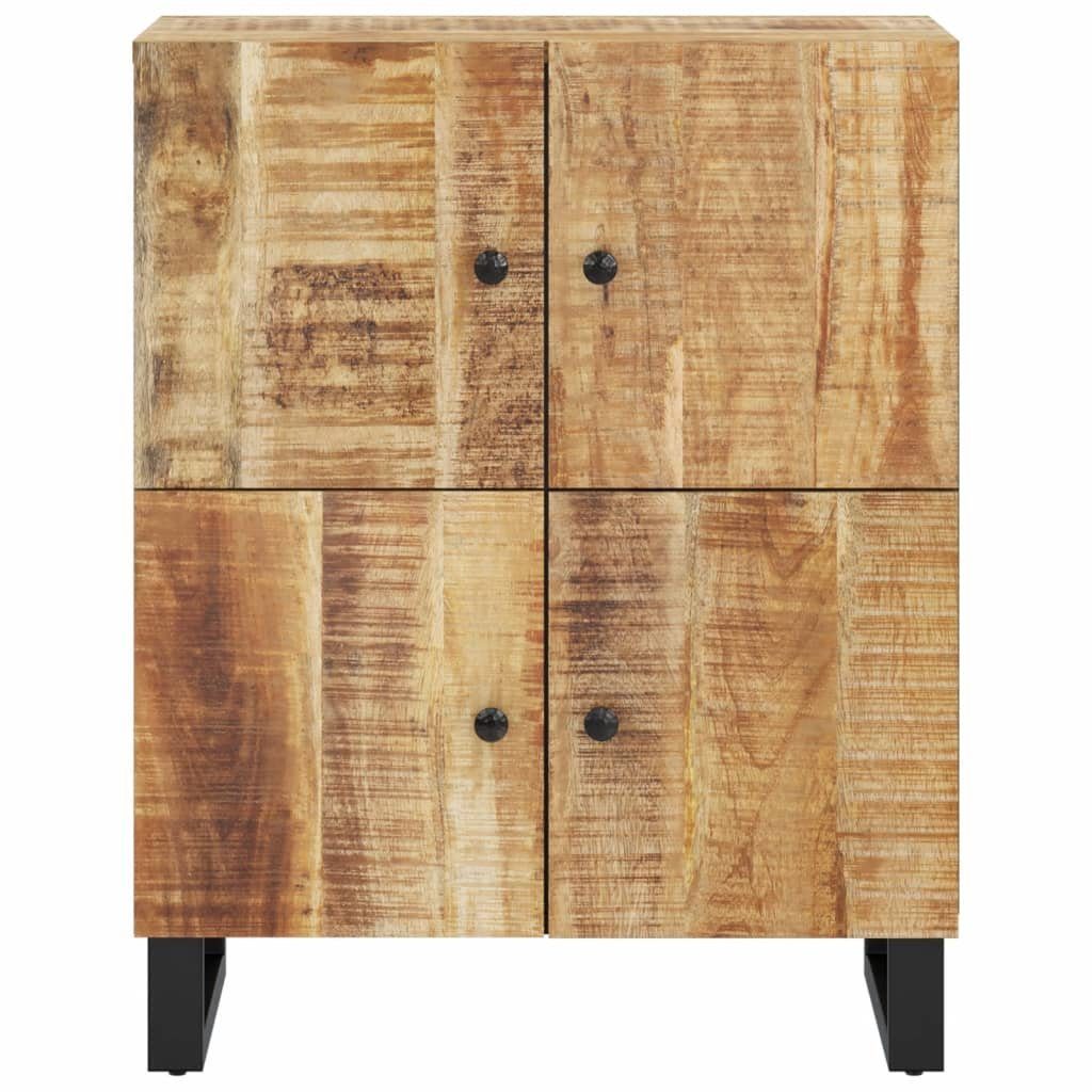 vidaXL Sideboard Sideboard mit 4 Türen 60x33x75 cm Massivholz Mango (1 St)