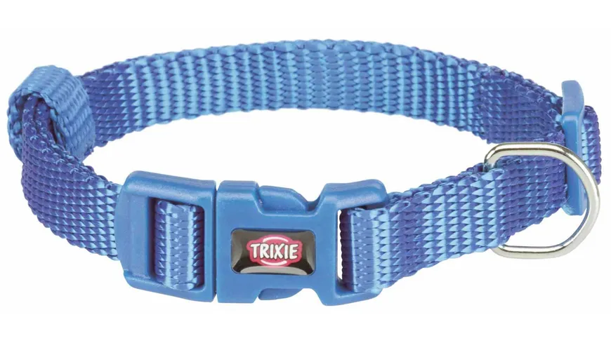 Trixie Premium Halsband royalblau L-XL Maße: 40 - 65 cm / 25 mm