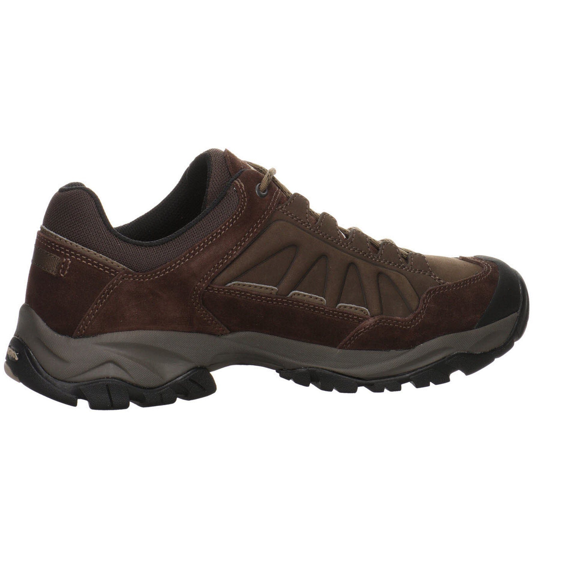 Meindl Herren Schnürhalbschuhe Nebraska Outdoorschuh Schnürschuh Lederkombination