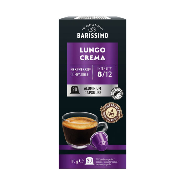 Kaffeekapseln Lungo Crema, 6 x 110 g
