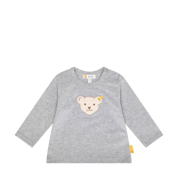 T-Shirt langarm, hellgrau