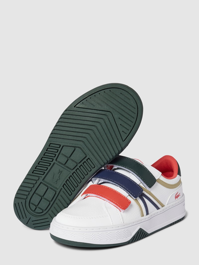 Sneaker mit Klettverschluss in weiß