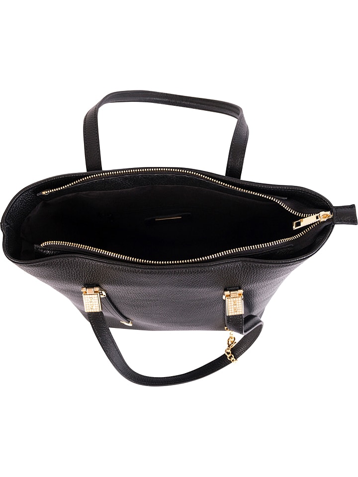 Mia Tomazzi Leder-Schultertasche 