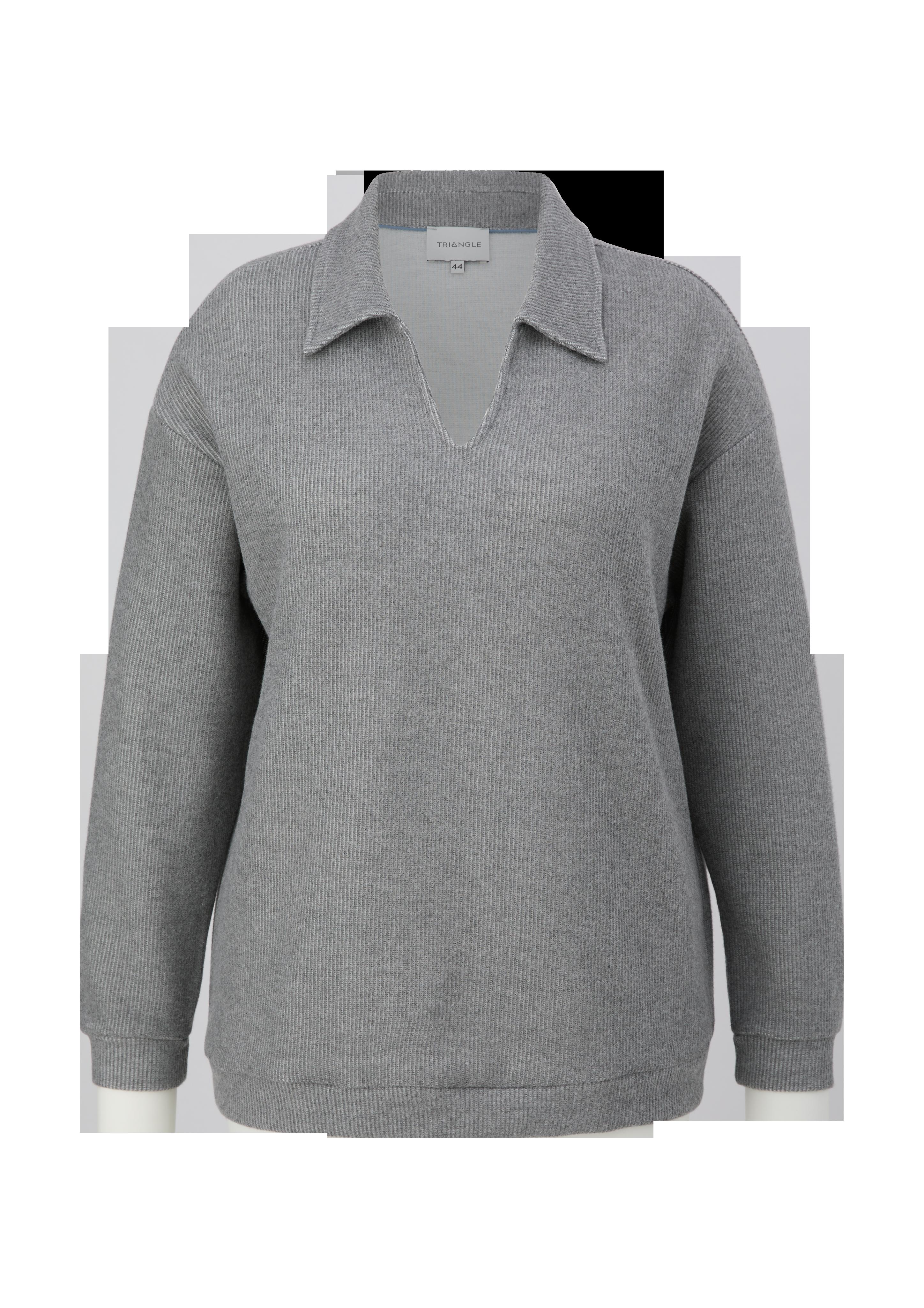 Sweatshirt mit Polokragen  2125466-9730