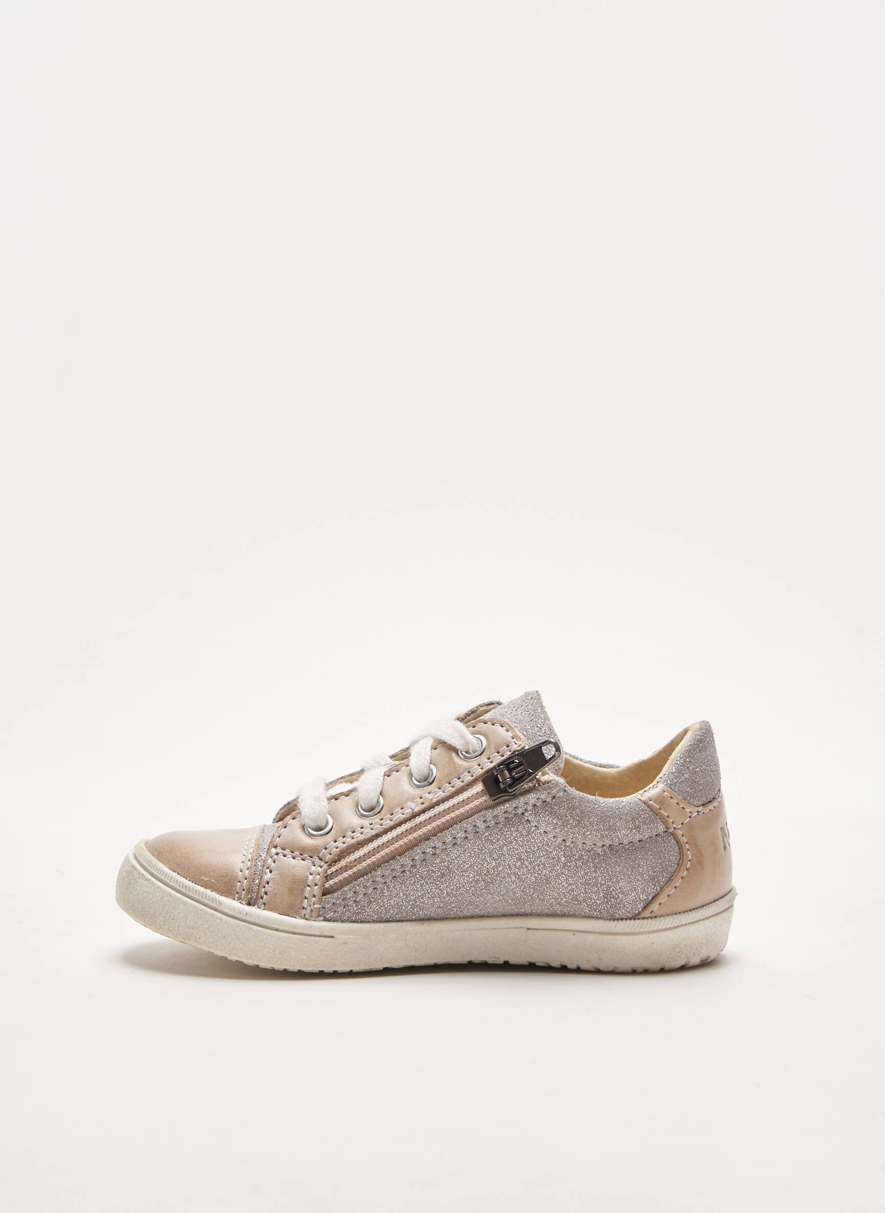 Noel Baskets Fille couleur beige