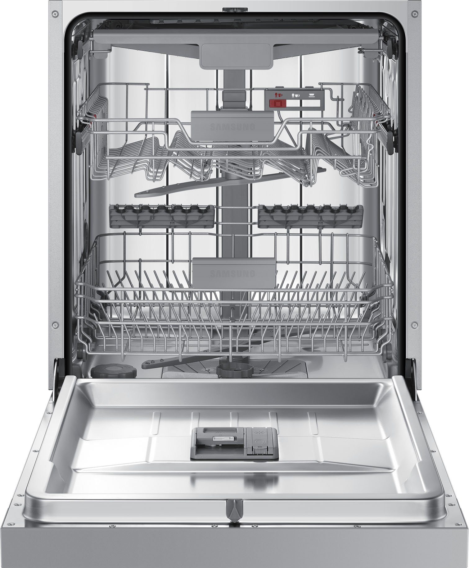 Samsung teilintegrierbarer Geschirrspüler, DW60CG550SSR, 14 Maßgedecke