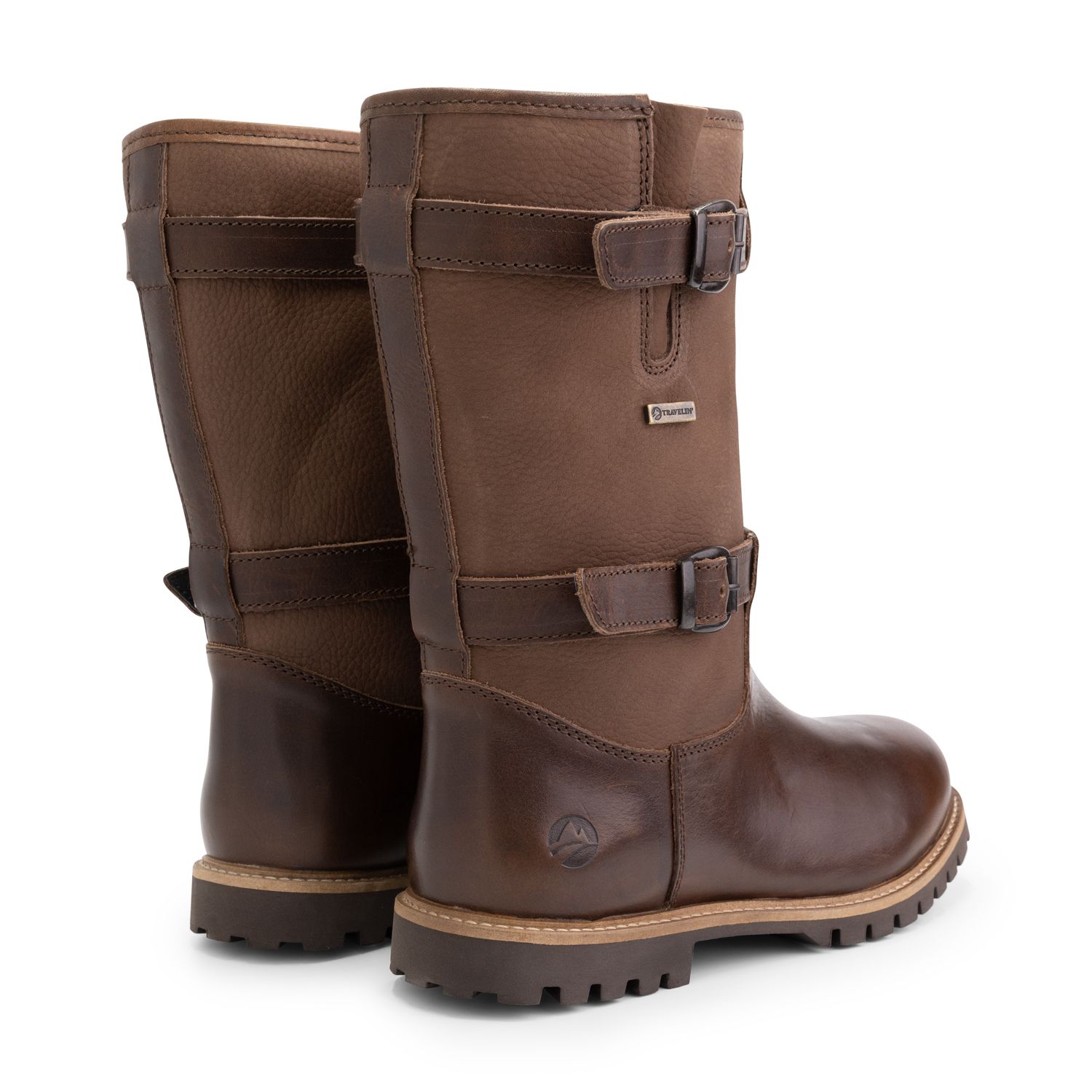 Travelin' Sweden braune Herren Outdoorstiefel