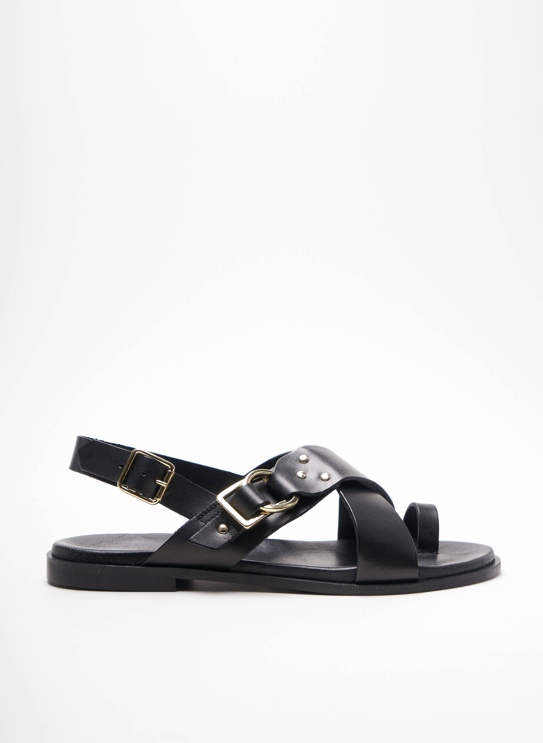 Georgia Rose Sandales Nu Pieds Femme couleur noir