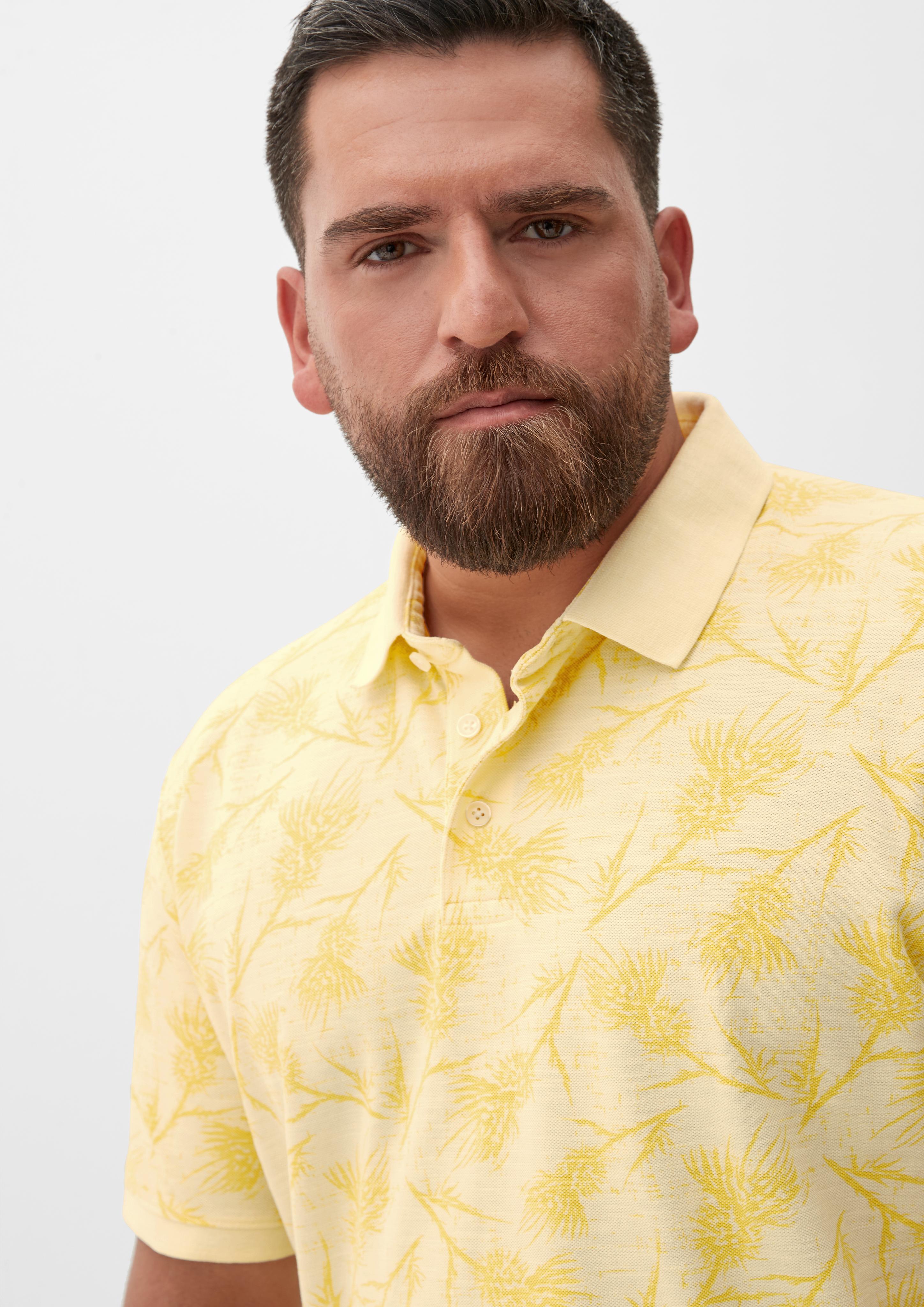 Poloshirt mit Allover-Print  2133023-13A5