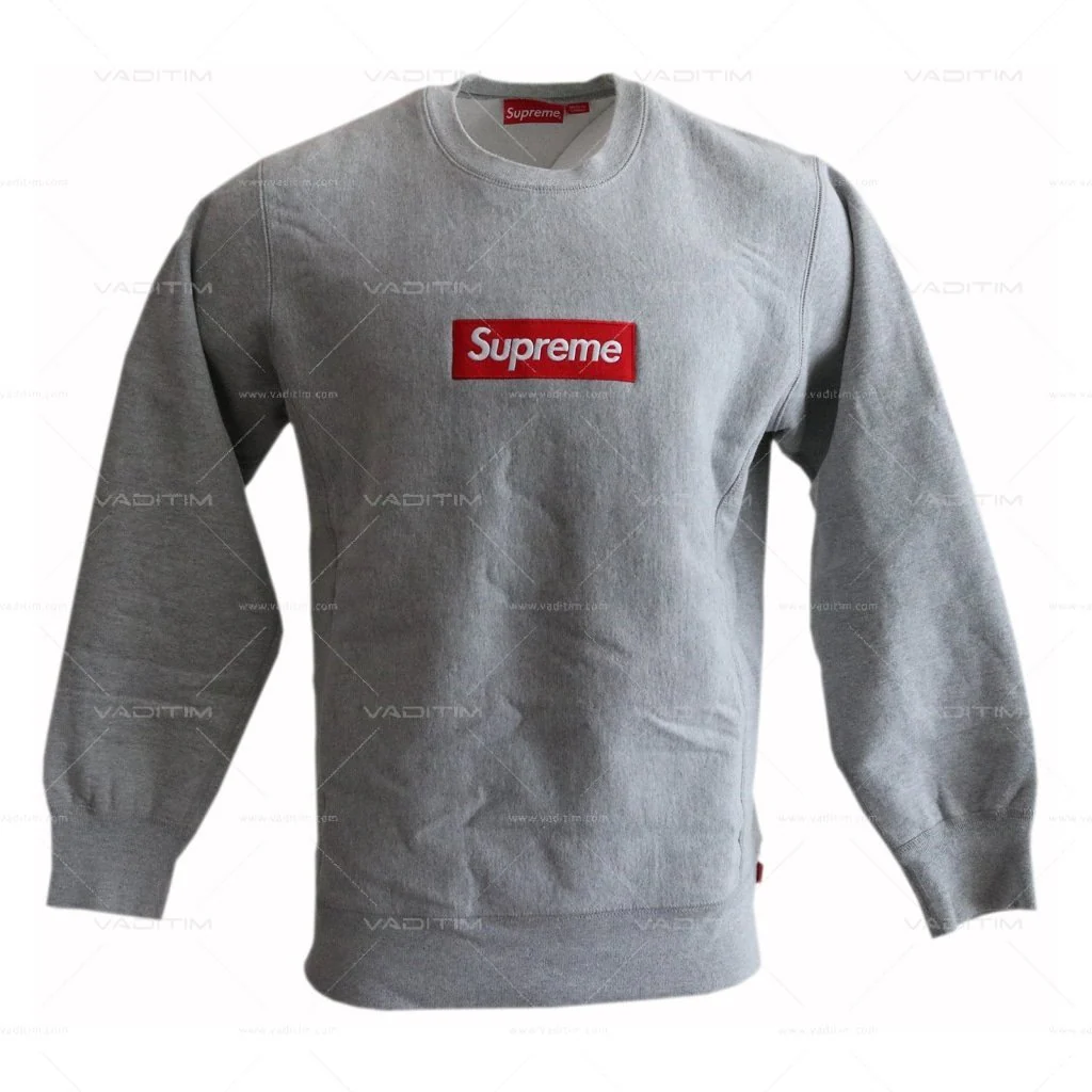 Grey Box Logo Crewneck 2015