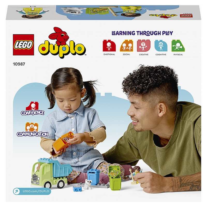 10987 Le camion de recyclage, LEGO Duplo