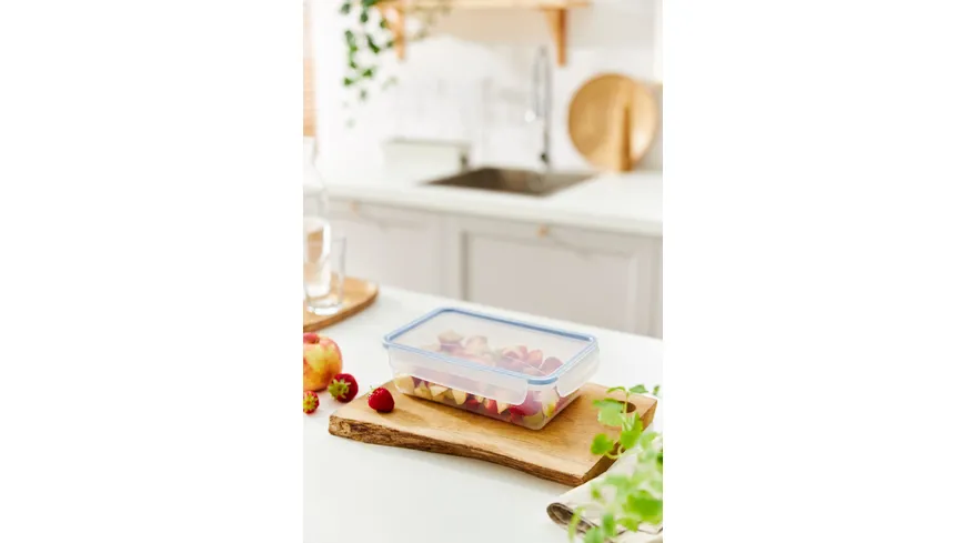 rotho Kühlschrankdose 1.5l CLIC & LOCK horizon blue