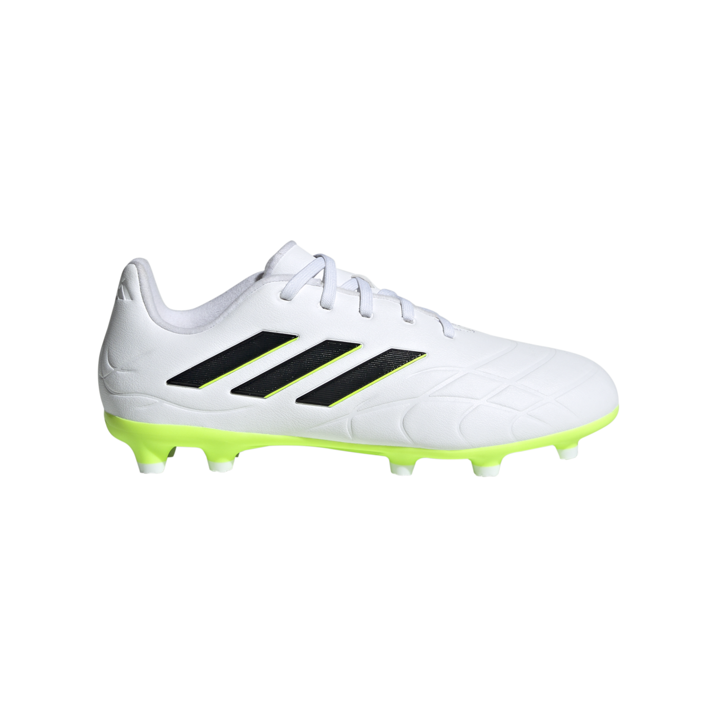 adidas COPA Pure.3 FG Kids Weiss Schwarz Gelb