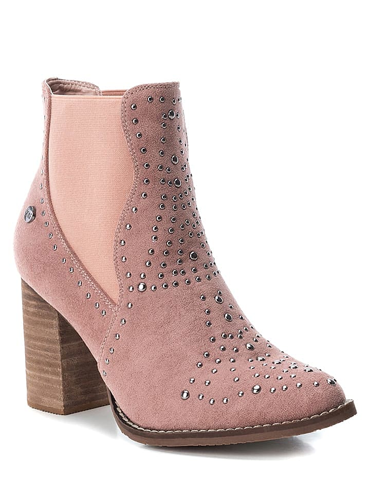 Xti Chelsea-Boots in Rosa günstig kaufen 40
