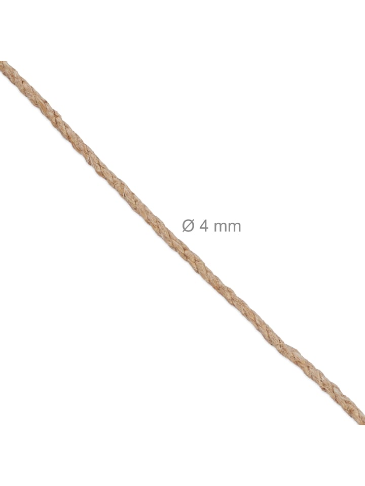 relaxdays 2x Juteschnur - 4 mm x 45 m günstig kaufen onesize