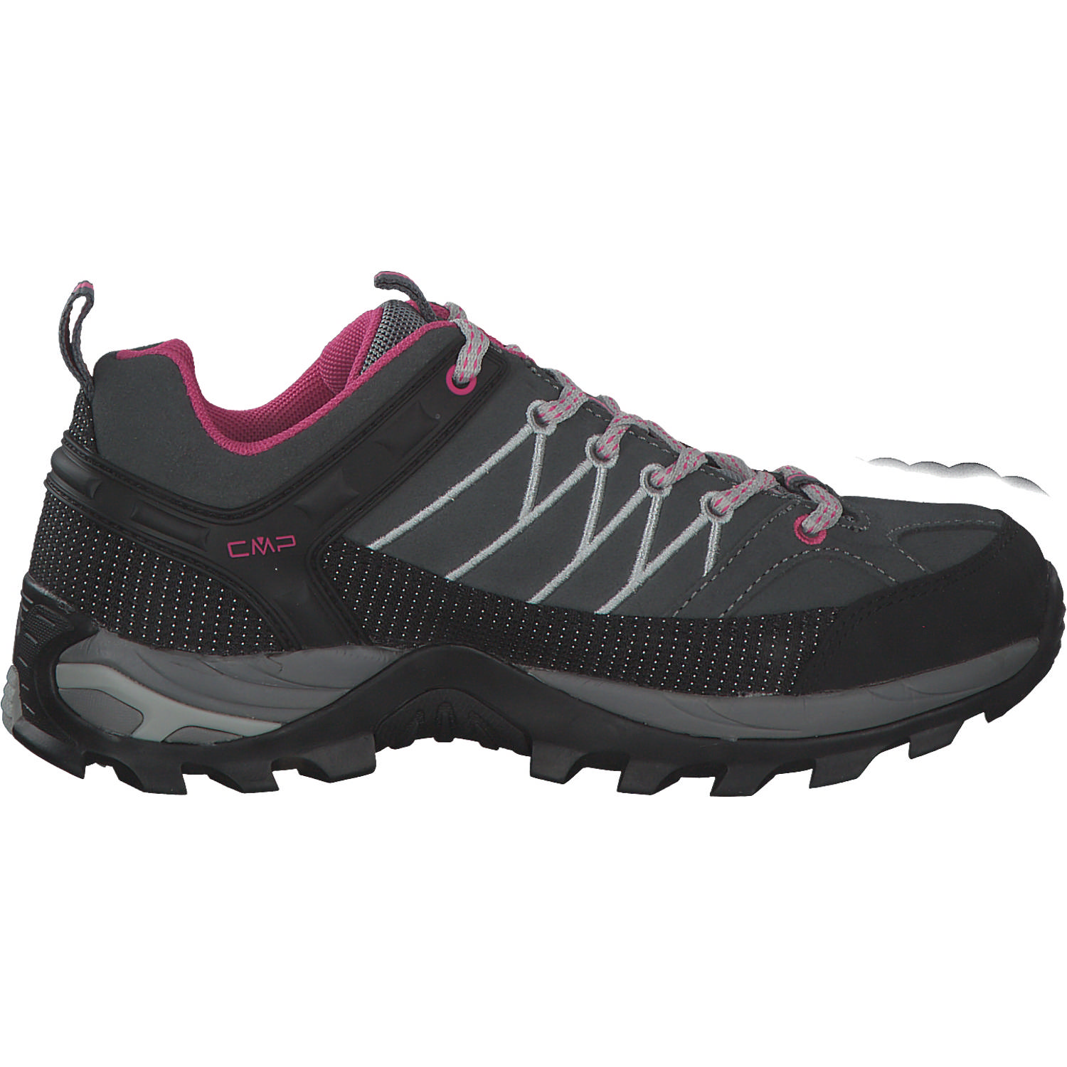 CMP Rigel Low 3Q13246, Trekkingschuhe, Damen, Grau/Pink