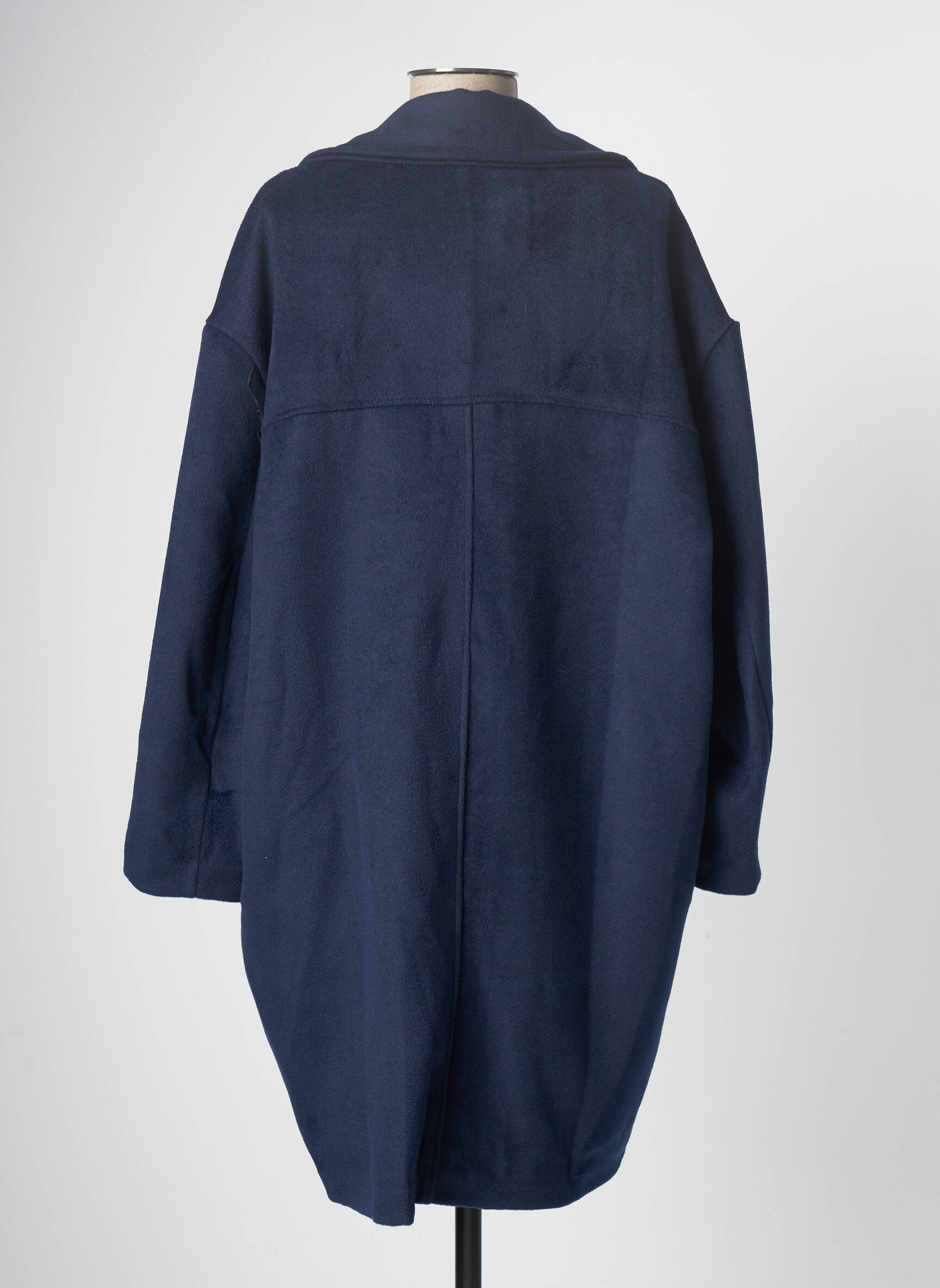 Garconne Manteaux Longs Femme couleur bleu