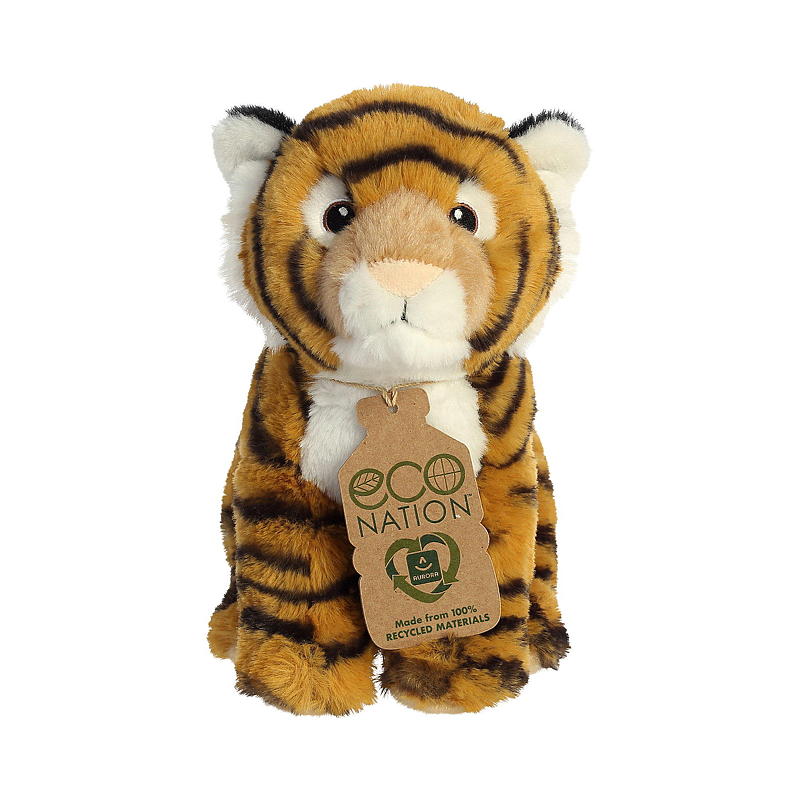 FunToys Kosedyr 20 cm, tiger, eco