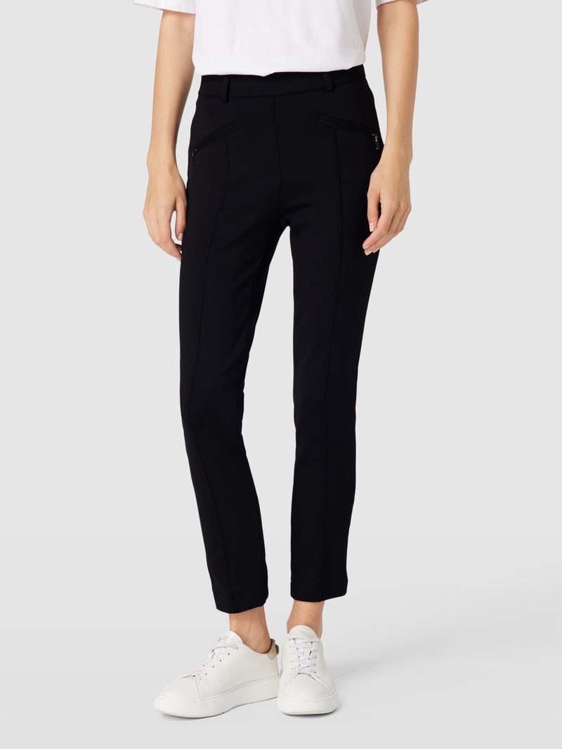 Super Slim Fit Hose Modell 'LILLYTH CHIC' in marineblau