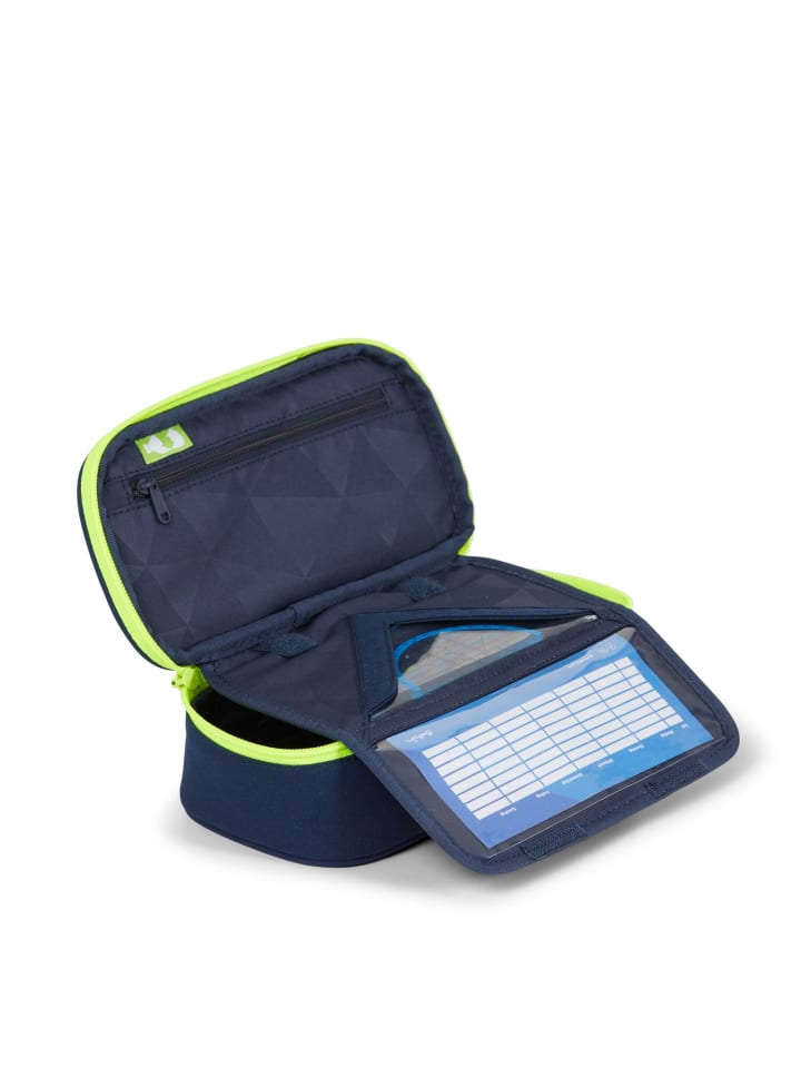 Satch Schlamperbox Toxic Yellow in Blau/Gelb günstig kaufen onesize