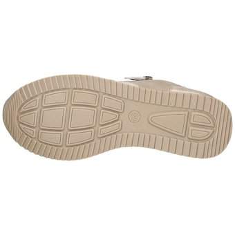 Jana Sneaker Schnürer in gold