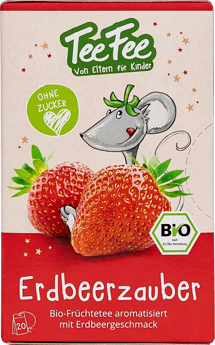 Kindertee Erdbeerzauber (20 Beutel), 30 g