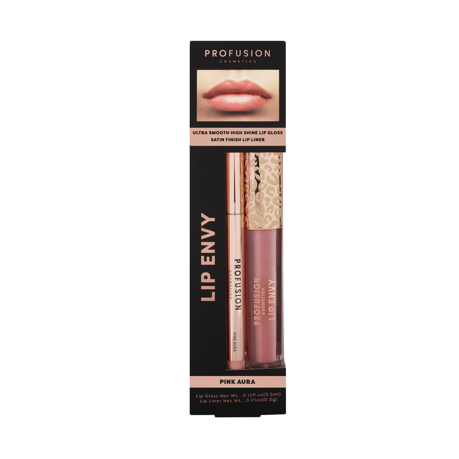 Profusion Cosmetics Lip Envy Gloss and Lip Liner Duo Le duo parfait pour des lèvres dessinées et pulpeuses !