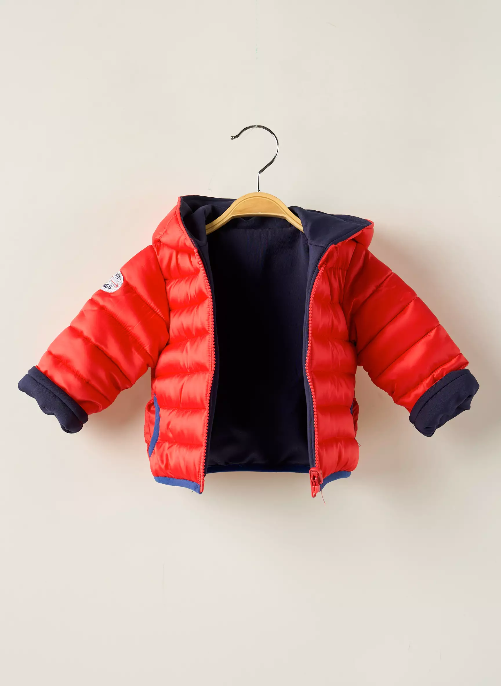 3 Pommes Blousons Garcon couleur bleu