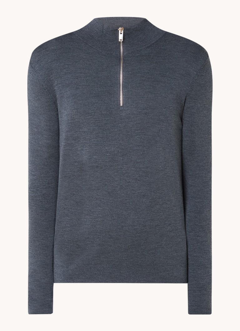 Sandro Fine-knit merino wool pullover