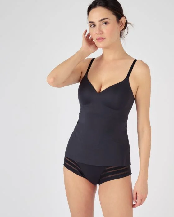 Caraco invisible by Damart avec brassière intégrée