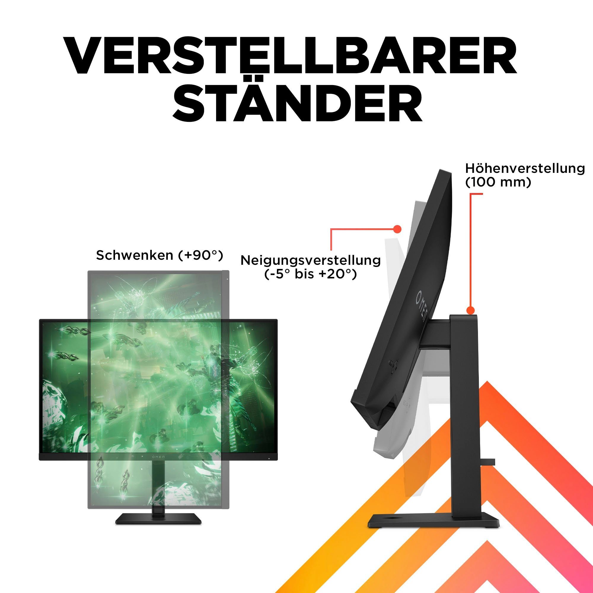 HP OMEN 27q (HSD-0156-A) Gaming-Monitor (68,6 cm/27 