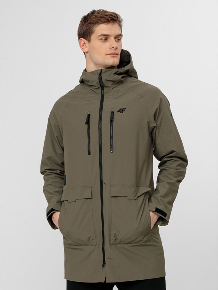 4F Funktionsjacke in Khaki günstig kaufen S