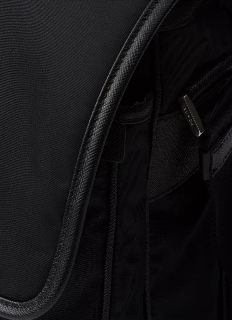 Geantă de umăr Prada Re-Nylon cu detalii din piele
