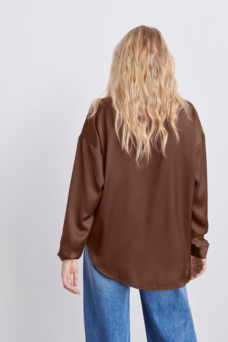 Sydney satin shirt