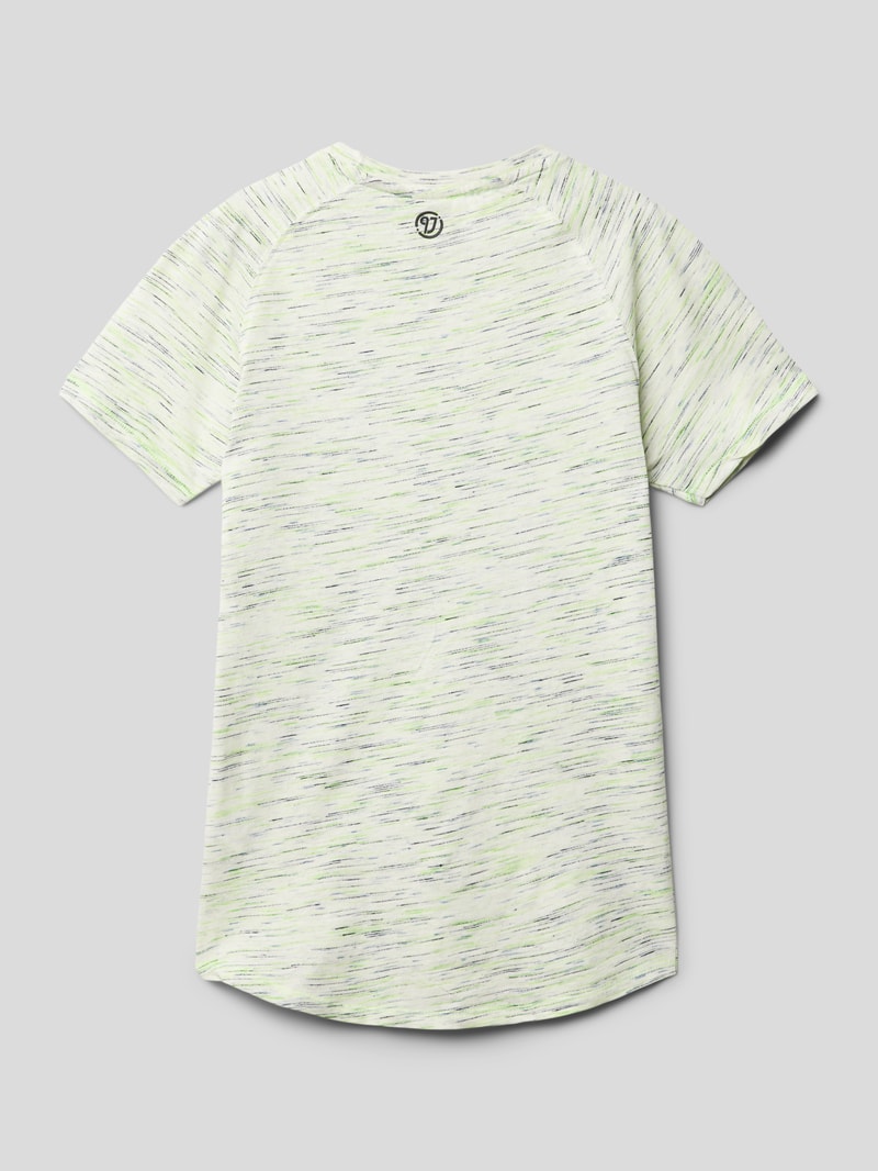 T-Shirt mit Label-Detail Modell 'JULBE' in offwhite