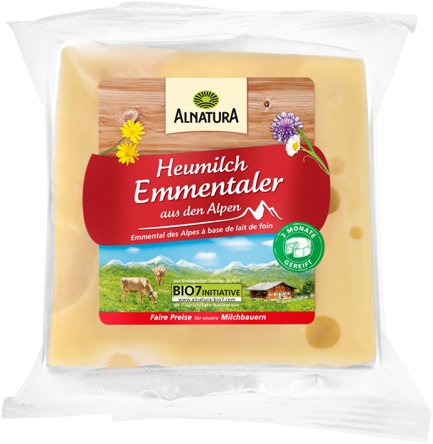 Alnatura Bio Emmentaler Stückkäse