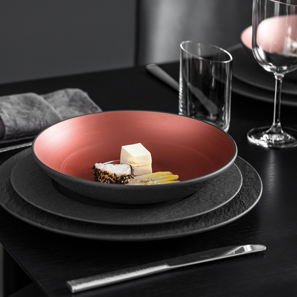 Villeroy & Boch Coupe plate Manufacture Rock Glow Bol