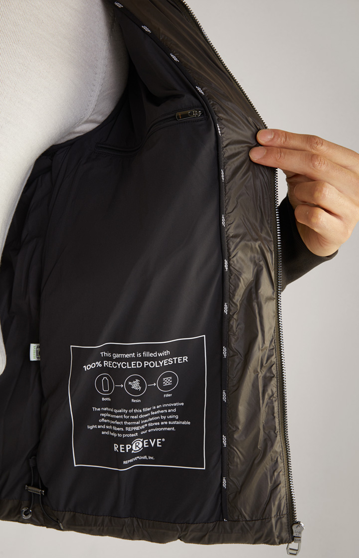 Steppjacke Ciscos in Khaki