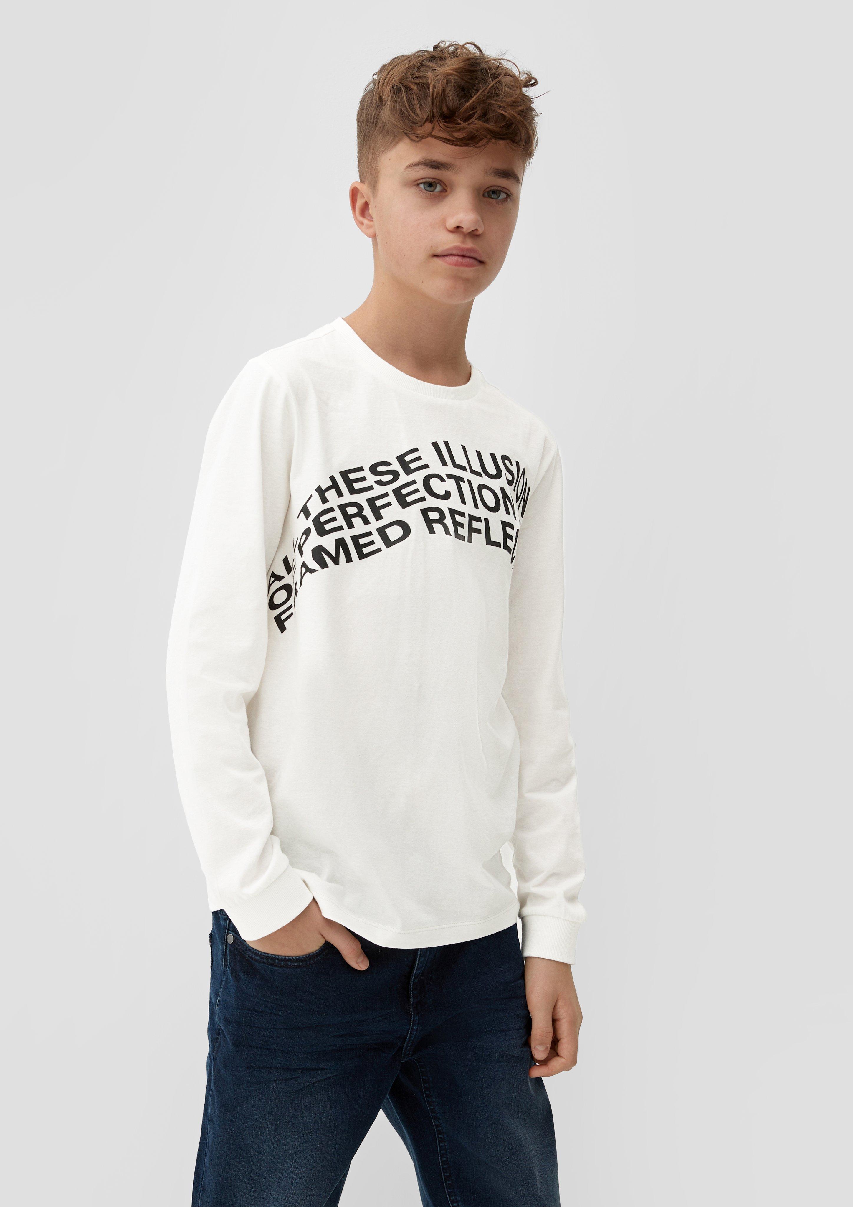 Longsleeve mit Frontprint  2134019-0210