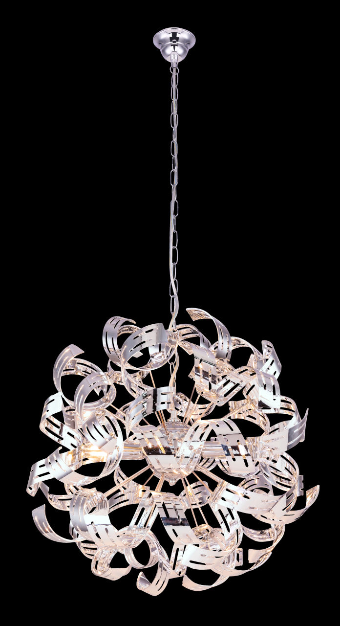 Globo Lighting - FALLA - Hängeleuchte Metall verchromt, 4x E14