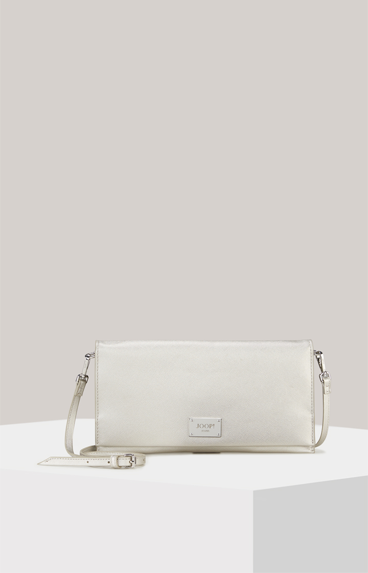 Clutch Cofano Cadea in Silber