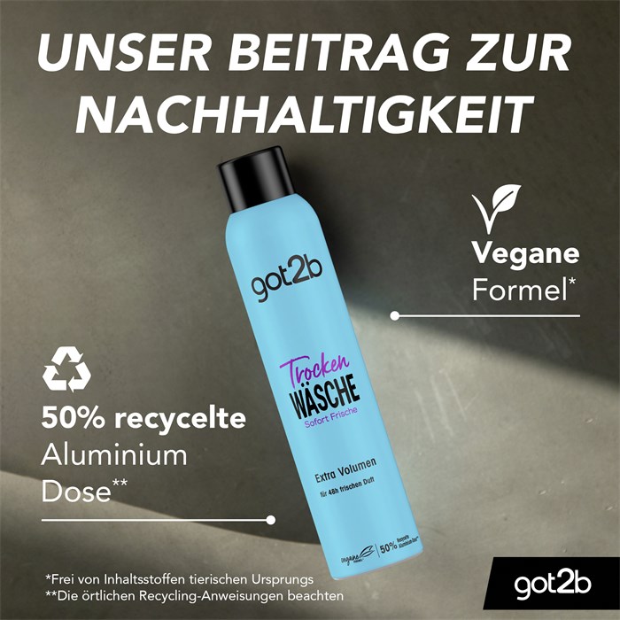 Trocken Wäsche Extra Volumen