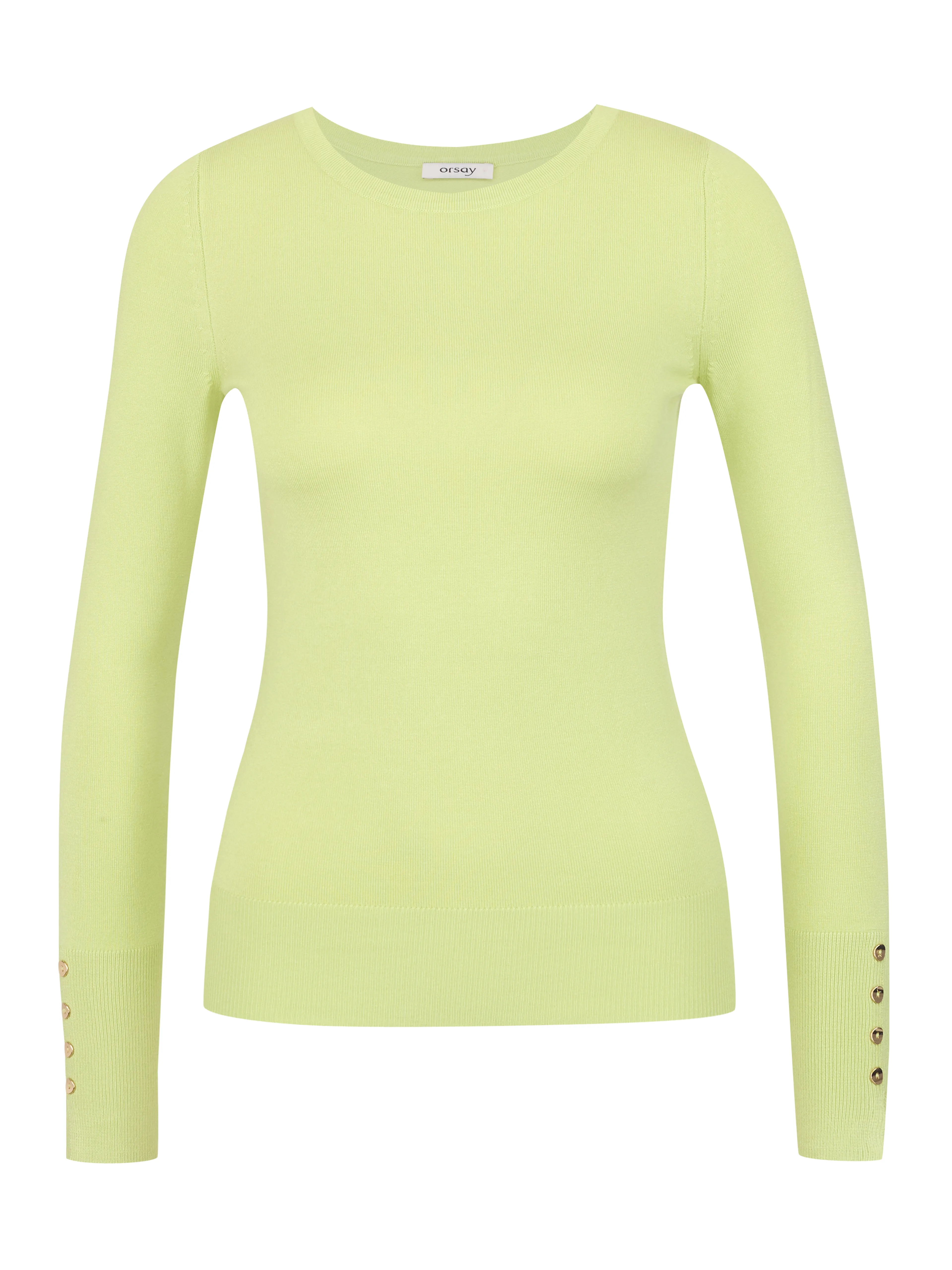 Grüner Damenpullover ORSAY