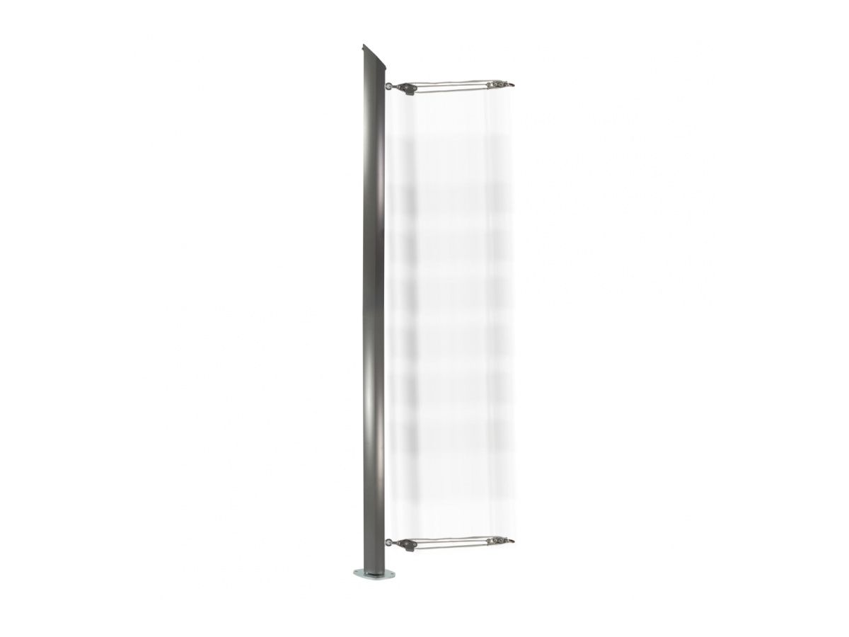 Maanta Alu Simple 90° Bodenplatte  Sonnensegelmast