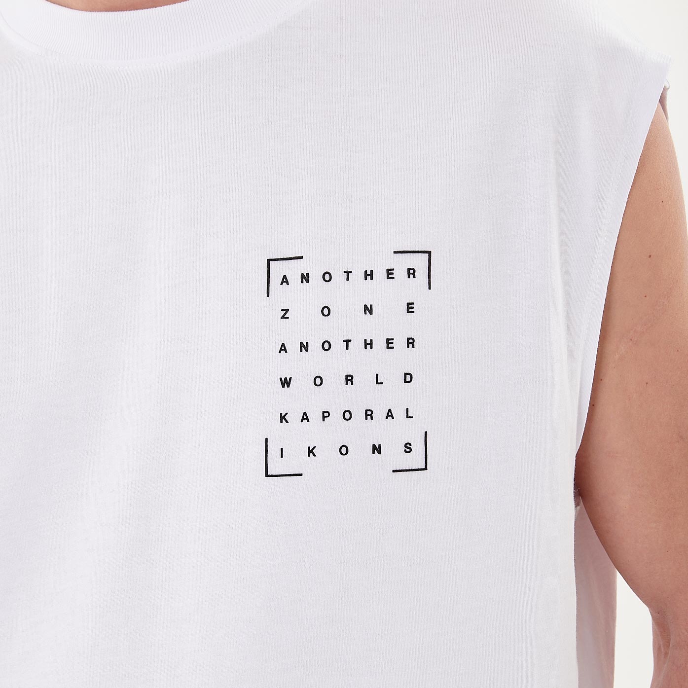 SKY    T-shirt blanc Homme en 100% coton