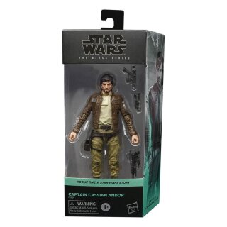 Star Wars Rogue One Black Series Actionfigur 2021 Captain Cassian Andor 15 cm
