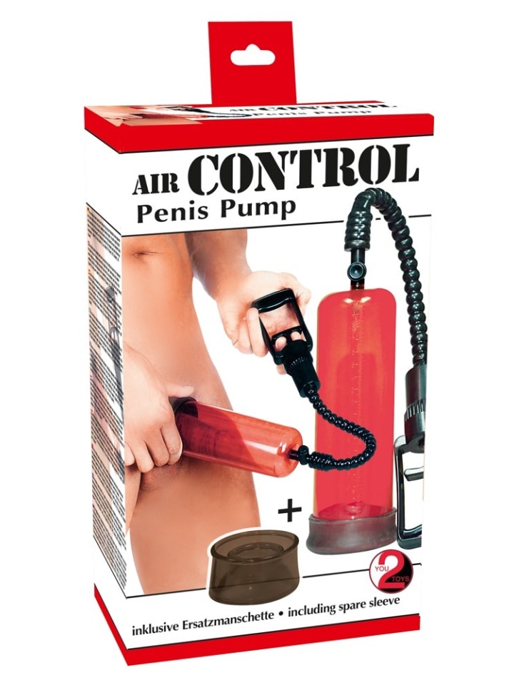You2Toys Penispumpe Pumpe Air Control in rot günstig kaufen 22 cm