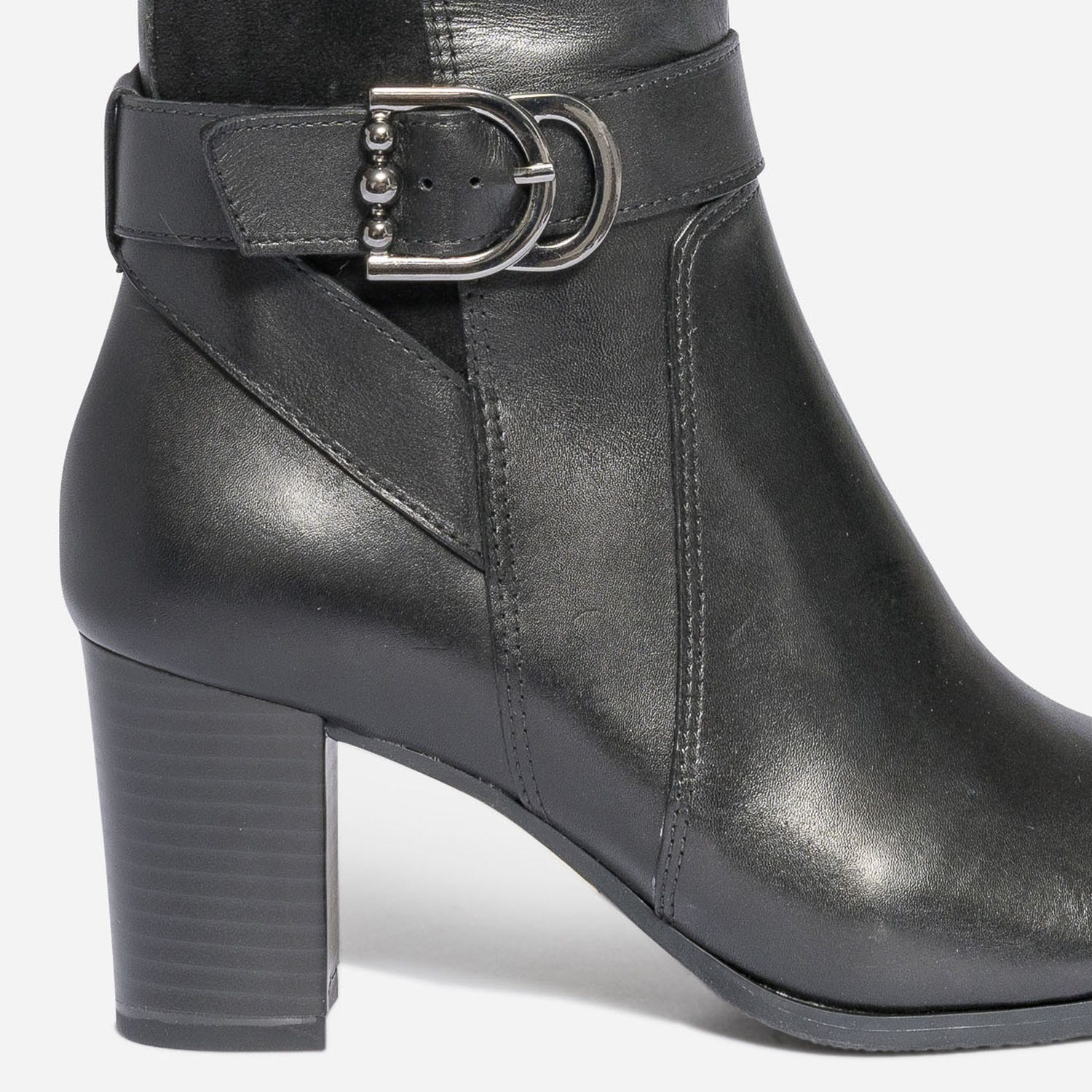 Botte CAPRICE noire bi matière